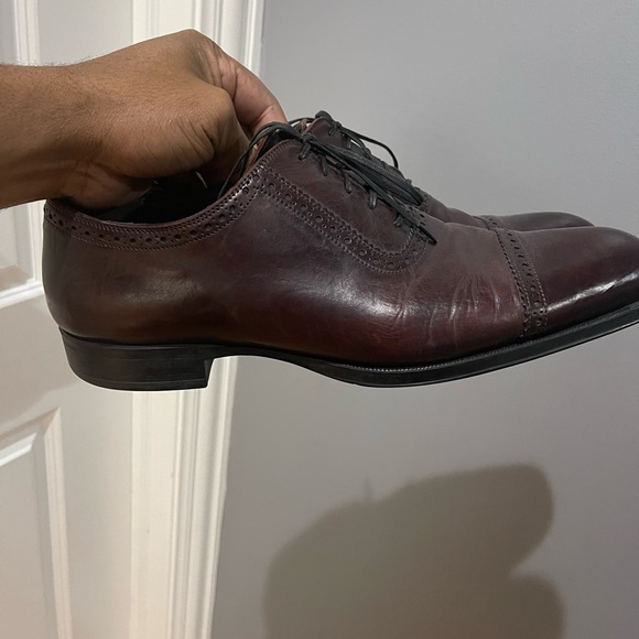 Burgundy/Ox Blood color To Boot New York dress shoes Sz 11 1/2 - Picture 2 of 9